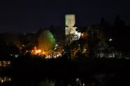 Zamek Joannitów nocą